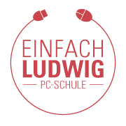 Ludwig PC-Schule Logo weiß